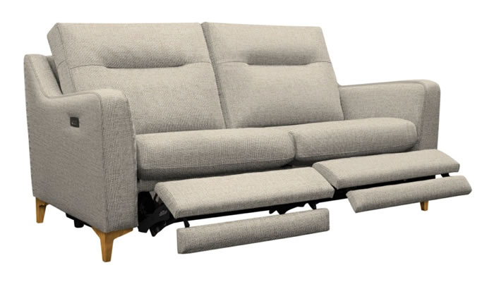 G Plan Austen Large Recliner Malla Chalk